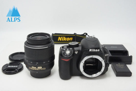 Excellent condition Nikon D3100 Body + AF-S DX 18-55mm VR Lens Kit Digital SLR Camera 260511b