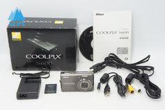 良品 Nikon ニコン COOLPIX S600 コンパクトデジタルカメラ アーバンブラック 元箱付 260427m