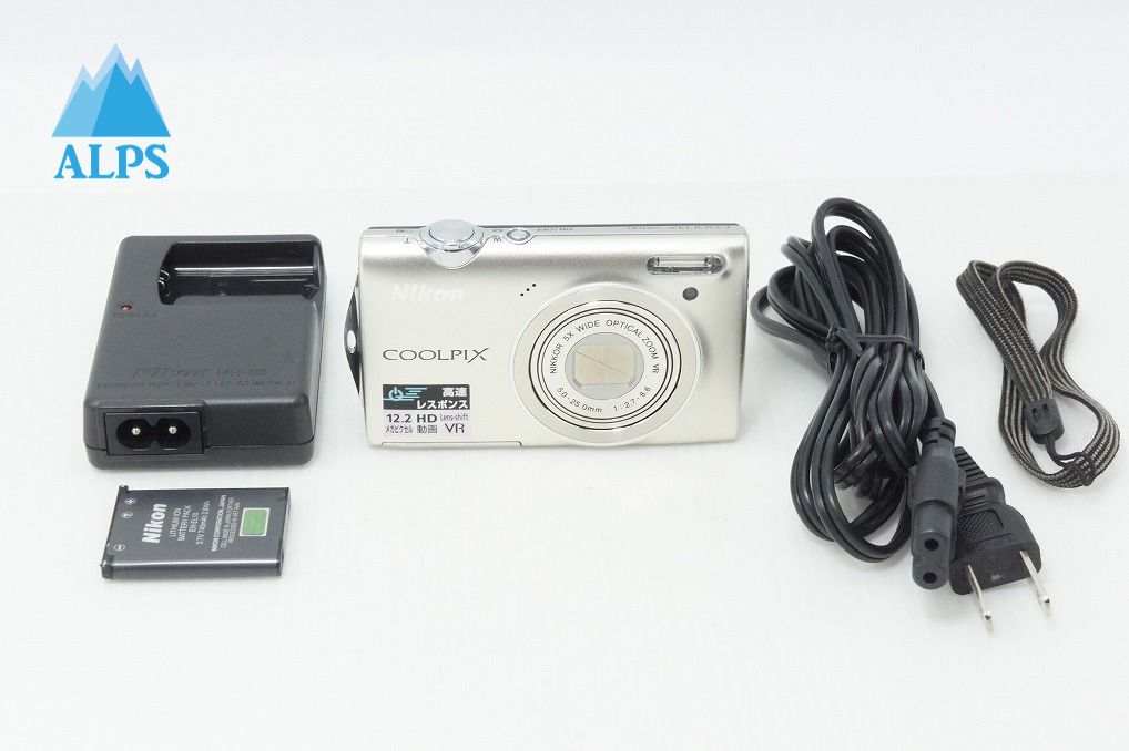 美品 Nikon ニコン COOLPIX S5100 コンパクトデジタルカメラ ウォームシルバー 260512l