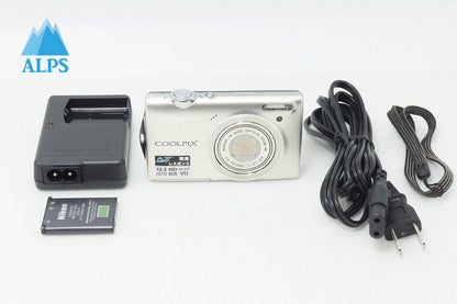 美品 Nikon ニコン COOLPIX S5100 コンパクトデジタルカメラ ウォームシルバー 260512l