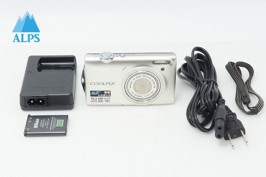 Excellent condition Nikon COOLPIX S5100 Compact Digital Camera Warm Silver 260512l