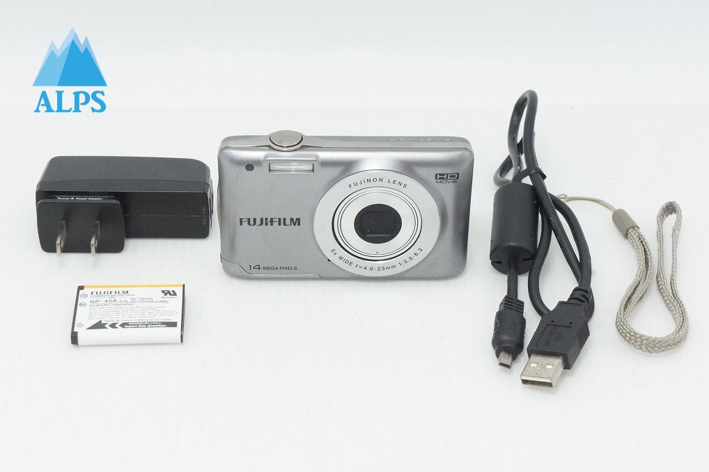 FUJIFILM フジフィルム FinePix JX500 コンパクトデジタルカメラ シルバー 260513ab
