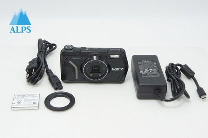 良品 RICOH リコー WG-7 コンパクトデジタルカメラ ブラック 260508g