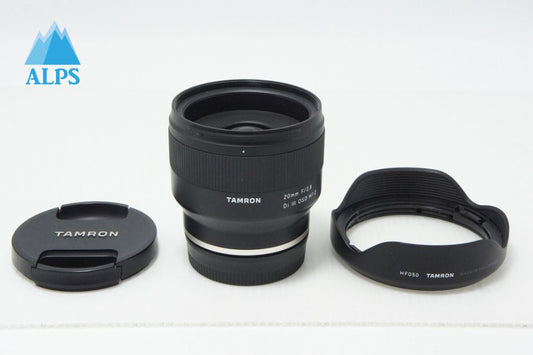Excellent condition TAMRON 20mm F2.8 Di III OSD M1:2 F050 SONY E-mount Full-frame Prime Lens with Hood 260516h