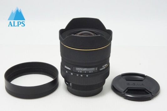 美品 SIGMA シグマ 12-24mm F4.5-5.6 EX DG HSM Canon キヤノン EFマウント ズームレンズ 260508ao