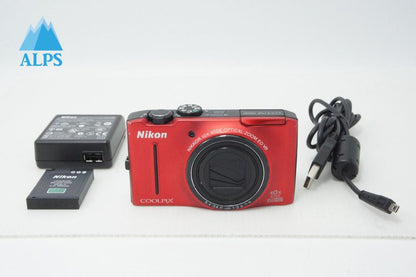 Nikon ニコン COOLPIX S8100 コンパクトデジタルカメラ フラッシュレッド 260512ab
