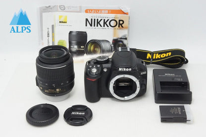 新品級 Nikon ニコン D3100 ボディ + AF-S DX 18-55mm VR レンズキット デジタル一眼レフカメラ 260514d