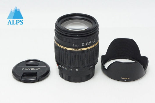 Good condition TAMRON AF 18-250mm F3.5-6.3 Di II LD Aspherical IF MACRO A18 SONY MINOLTA α mount APS-C 260518h