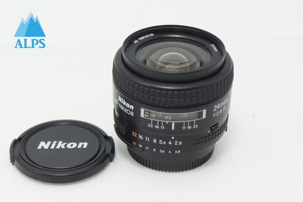美品 Nikon ニコン AF NIKKOR 24mm F2.8D 単焦点レンズ 260515j