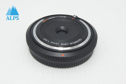 美品 OLYMPUS オリンパス ボディキャップレンズ BCL-1580 マイクロフォーサーズ 260514u