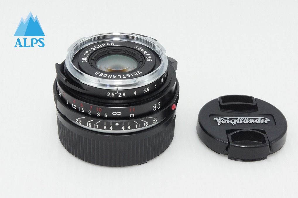 良品 VOIGTLANDER COLOR SKOPAR 35mm F2.5 P II VM Leica ライカ Mマウント MF 単焦点レンズ 260516g