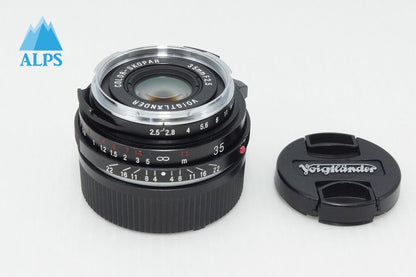 良品 VOIGTLANDER COLOR SKOPAR 35mm F2.5 P II VM Leica ライカ Mマウント MF 単焦点レンズ 260516g