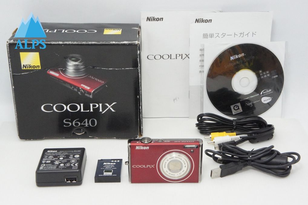 良品 Nikon ニコン COOLPIX S640 コンパクトデジタルカメラ プライム