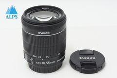 良品 Canon キヤノン EF-S 18-55mm F3.5-5.6 IS STM APS-C ズームレンズ 260521ad