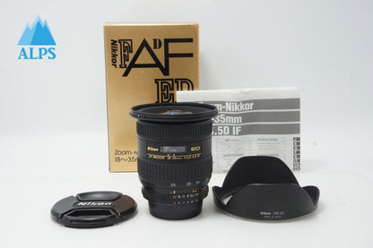 美品 Nikon ニコン AF ZOOM NIKKOR ED 18-35mm F3.5-4.5D IF ズームレンズ 元箱付 260521y