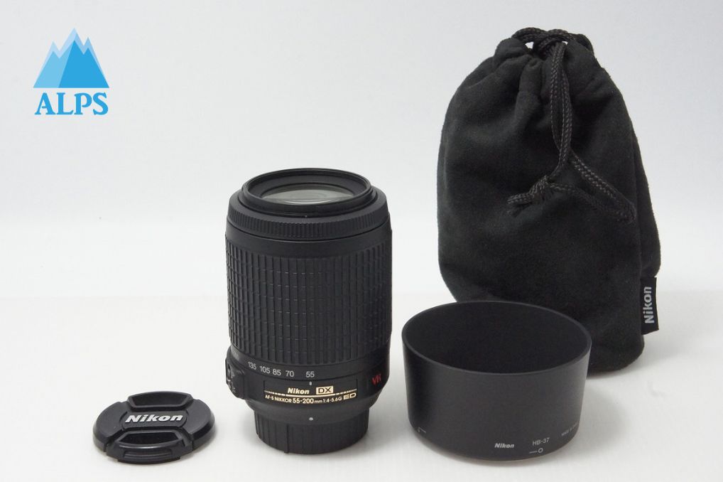 Excellent Condition Nikon AF-S DX NIKKOR 55-200mm F4-5.6G ED VR