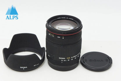 SIGMA シグマ AF 18-200mm F3.5-6.3 DC Canon キヤノン EFマウント APS-C ズームレンズ フード付 260527b