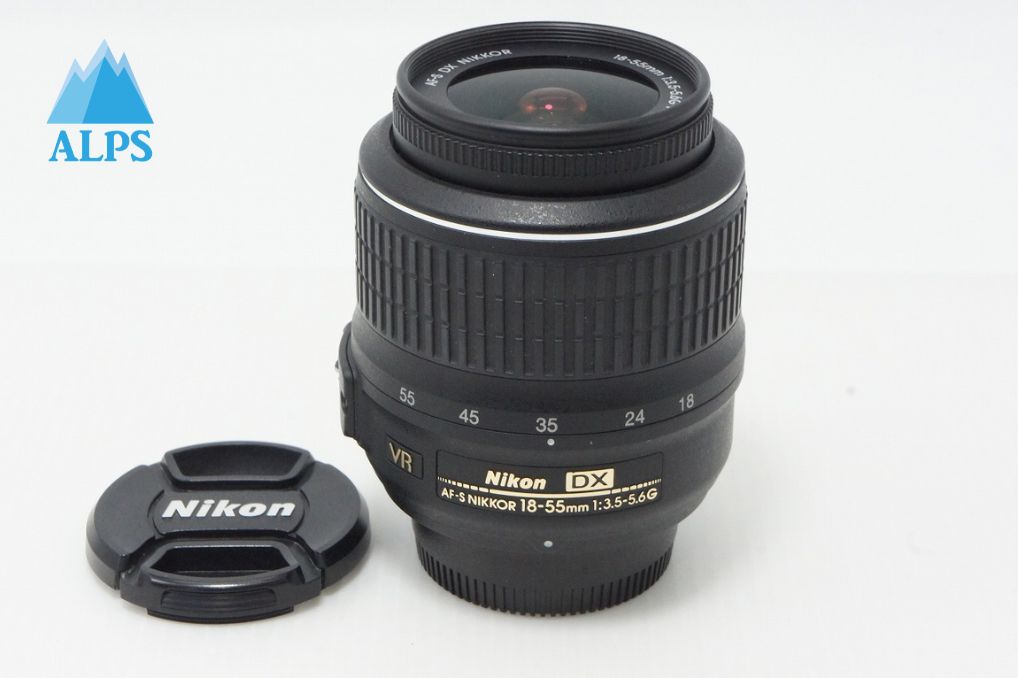 良品 Nikon ニコン AF-S DX NIKKOR 18-55mm F3.5-5.6G VR APS-C ズームレンズ 260527d