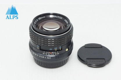 美品 ペンタックス smc PENTAX-M 85mm F2 Kマウント MF 単焦点レンズ 260527an