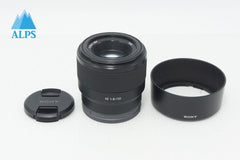 良品 SONY ソニー FE 50mm F1.8 SEL50F18F Eマウント 単焦点レンズ フルサイズ フード付 260527ak