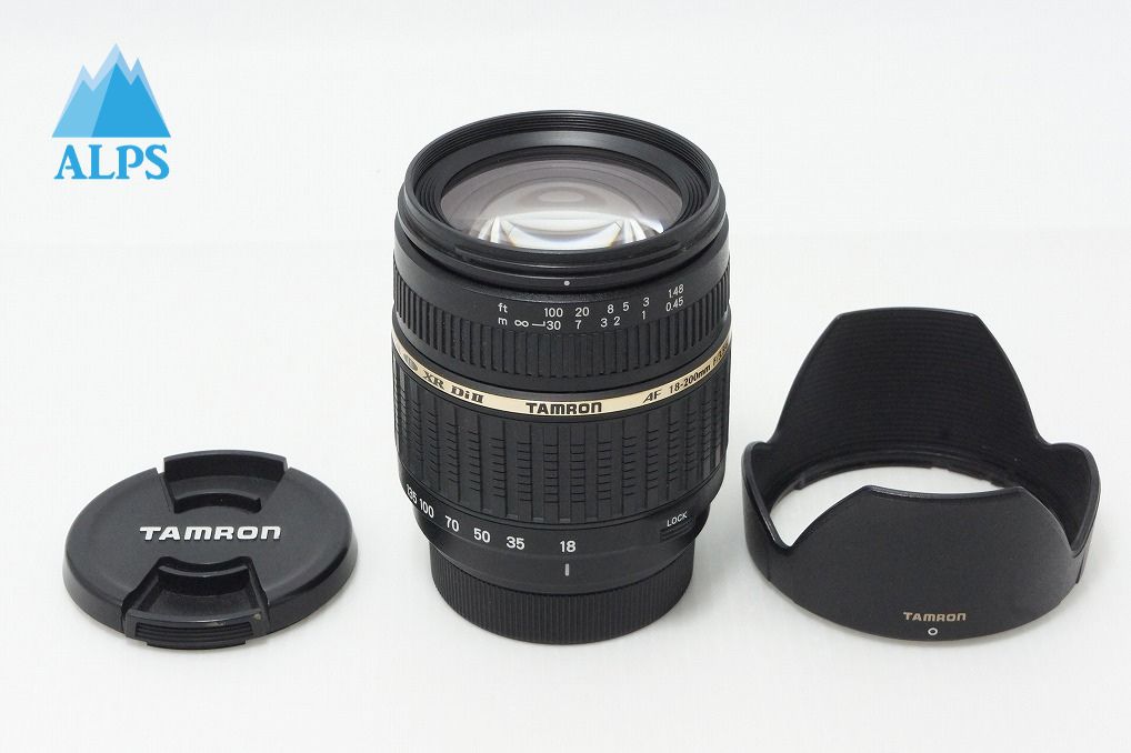 良品 TAMRON AF 18-200mm F3.5-6.3 XR Di II LD Aspherical IF MACRO A14 PENTAX Kマウント APS-C フード付 260528v