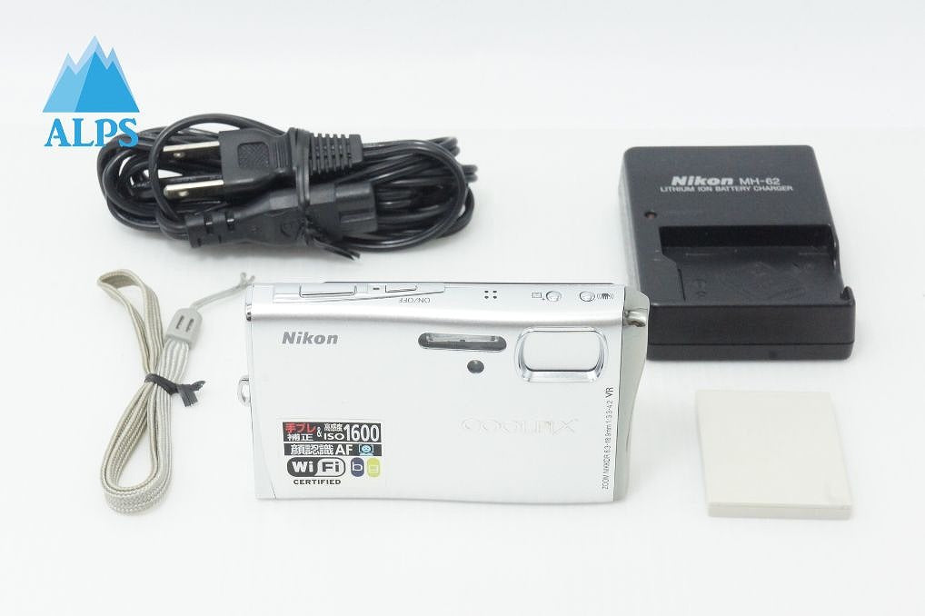 良品 Nikon ニコン COOLPIX S50c コンパクトデジタルカメラ グロスシルバー 260525l