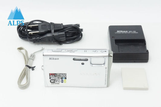 良品 Nikon ニコン COOLPIX S50c コンパクトデジタルカメラ グロスシルバー 260525l