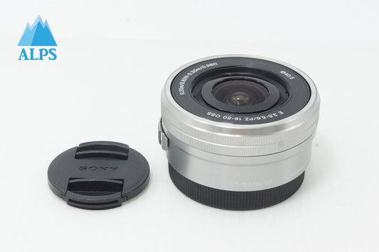 良品 SONY ソニー E PZ 16-50mm F3.5-5.6 OSS SELP1650 シルバー Eマウント APS-C ズームレンズ 260529g