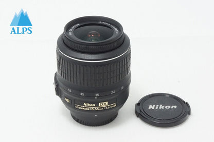 良品 Nikon ニコン AF-S DX NIKKOR 18-55mm F3.5-5.6G VR APS-C ズームレンズ 260603as