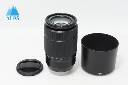 美品 FUJIFILM SUPER EBC FUJINON XC 50-230mm F4.5-6.7 OIS II ズームレンズ ブラック Xマウント フード付 260603bc