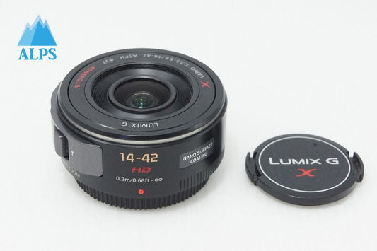 良品 Panasonic LUMIX G X VARIO PZ 14-42mm F3.5-5.6 ASPH. POWER O.I.S. H-PS14042 マイクロフォーサーズ 260608i