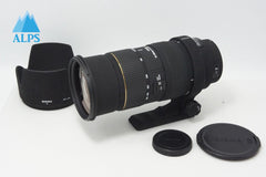 SIGMA シグマ AF APO 50-500mm F4-6.3 EX DG HSM フォーサーズ ズームレンズ フード付 260605g