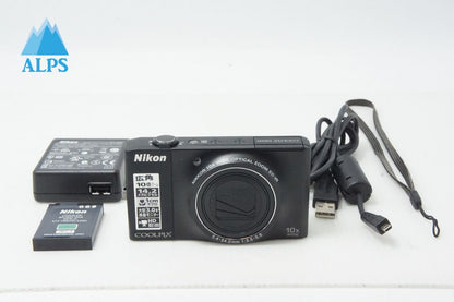 美品 Nikon ニコン COOLPIX S8000 コンパクトデジタルカメラ ブラック 260603h
