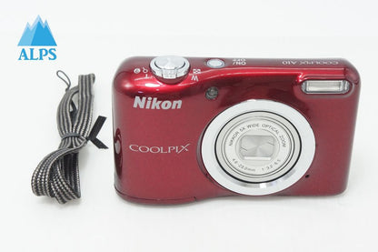 良品 Nikon ニコン COOLPIX A10 コンパクトデジタルカメラ レッド 260610y