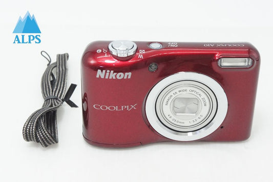良品 Nikon ニコン COOLPIX A10 コンパクトデジタルカメラ レッド 260610y