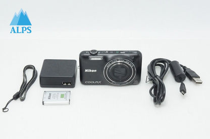 良品 Nikon ニコン COOLPIX S6600 コンパクトデジタルカメラ スマートブラック 260610ad