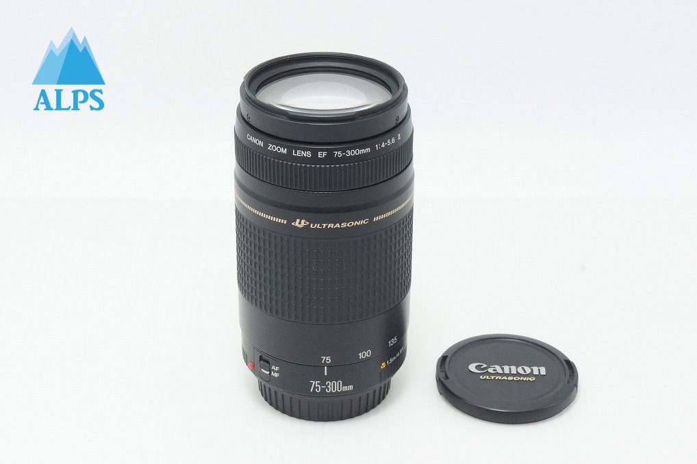 美品 Canon キヤノン EF 75-300mm F4-5.6 II USM フルサイズ ズームレンズ 260610ah