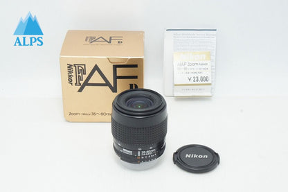 美品 Nikon ニコン AF NIKKOR 35-80mm F4-5.6D ズームレンズ 元箱付 260610ao