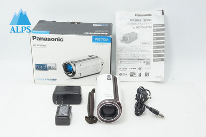 Panasonic パナソニック HC W570M デジタルビデオカメラ ホワイト 元箱付 260610as