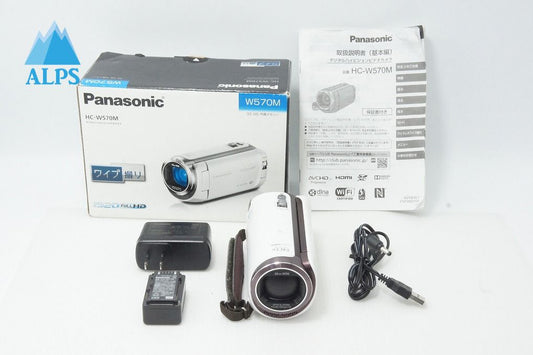 Panasonic パナソニック HC W570M デジタルビデオカメラ ホワイト 元箱付 260610as