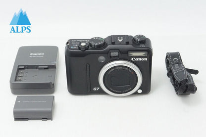 良品 Canon キヤノン PowerShot G7 コンパクトデジタルカメラ ブラック 260611a