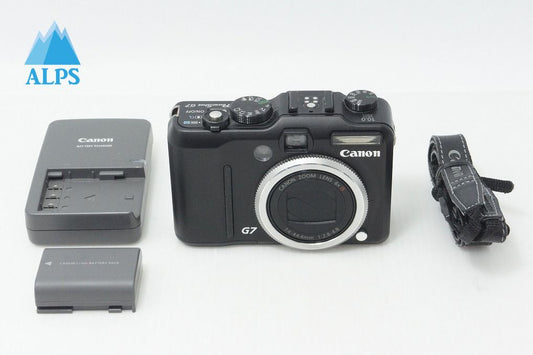 良品 Canon キヤノン PowerShot G7 コンパクトデジタルカメラ ブラック 260611a