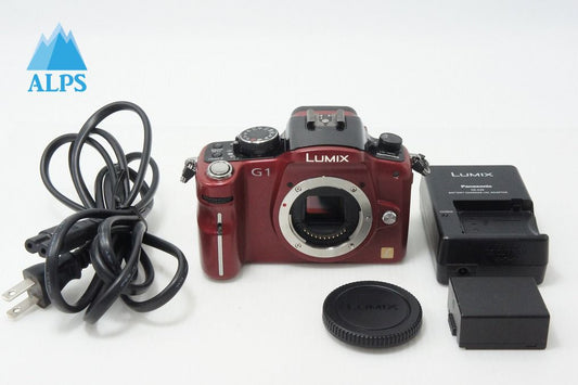 Panasonic パナソニック LUMIX DMC-G1 ボディ ミラーレス一眼カメラ レッド 260319ay