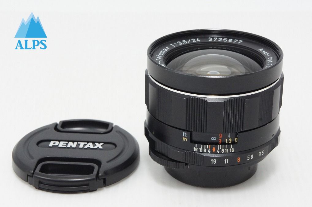 Good Condition ASAHI PENTAX Super Takumar 24mm F3.5 M42 Mount MF Prime Lens 260501u