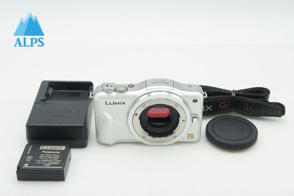 良品 Panasonic パナソニック LUMIX DMC-GF3 ボディ ミラーレス一眼カメラ シェルホワイト 260210d