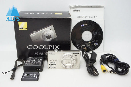 Nikon ニコン COOLPIX S6000 コンパクトデジタルカメラ シャンパンシルバー 元箱付 260319u