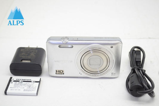 訳あり品 OLYMPUS オリンパス VG-140 コンパクトデジタルカメラ シルバー 251008c