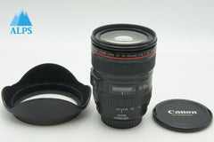 Canon キヤノン EF 24-105mm F4L IS USM フルサイズ ズームレンズ フード付 260302y