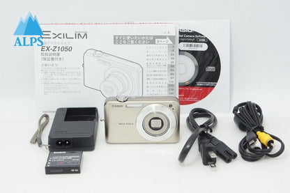 CASIO EXILIM ZOOM EX-Z1050 Compact Digital Camera Gold 260513c