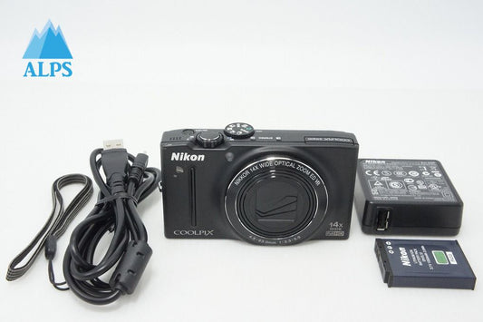 良品 Nikon ニコン COOLPIX S8200 コンパクトデジタルカメラ ノーブルブラック 260313m